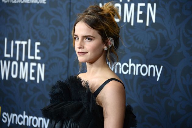 Emma Watson at the premiere of Little Women in