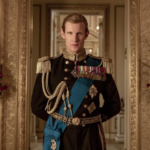 Matt Smith as Prince Philip in The