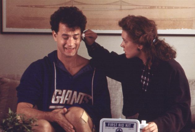 Tom Hanks and Elizabeth Perkins in