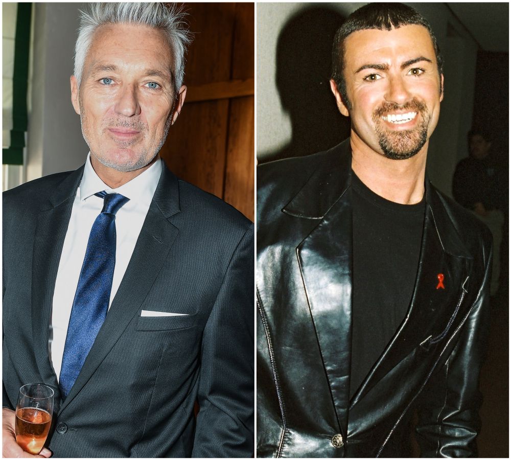 (L-R) Martin Kemp and George