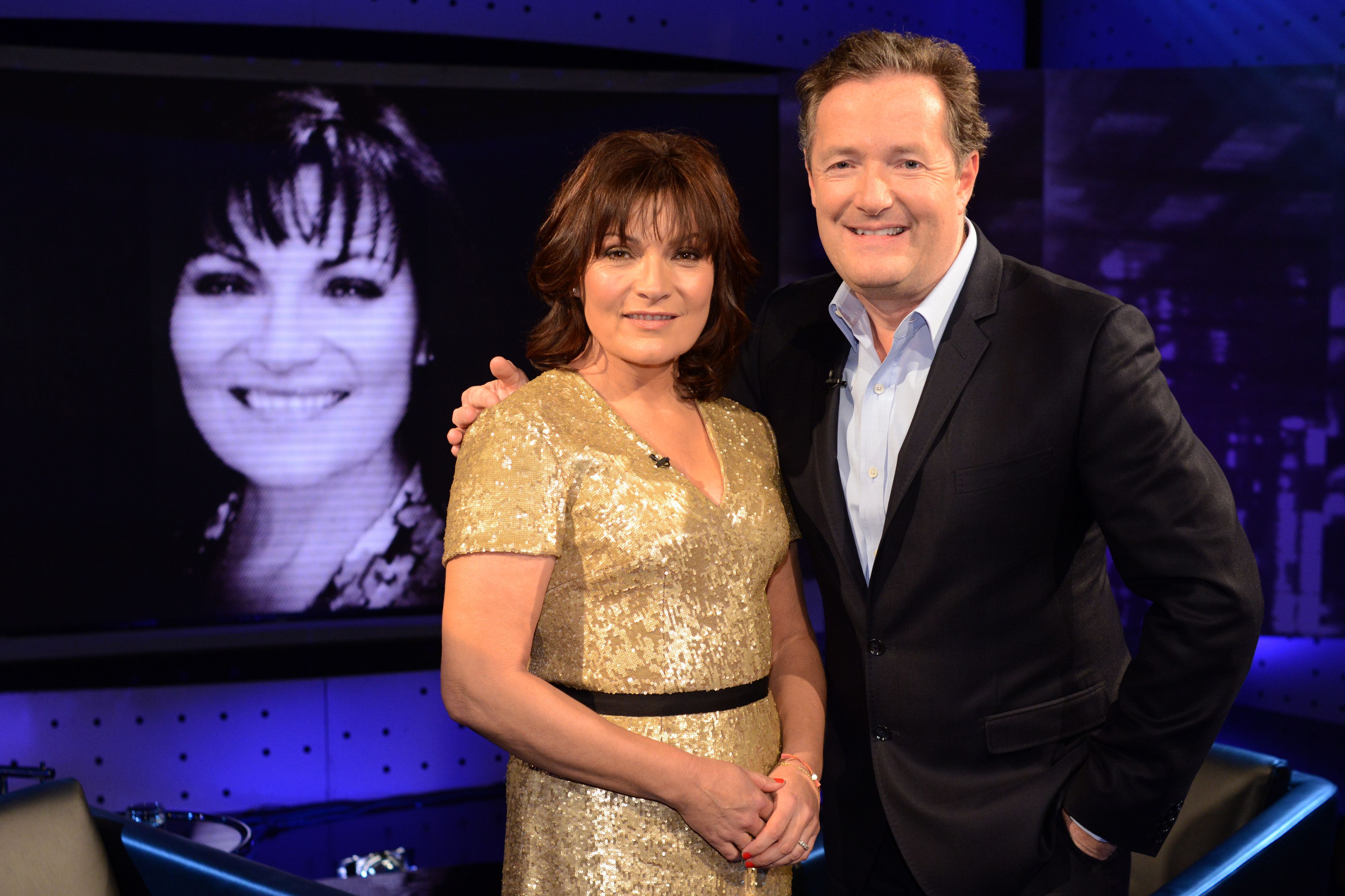  Lorraine Kelly and Piers