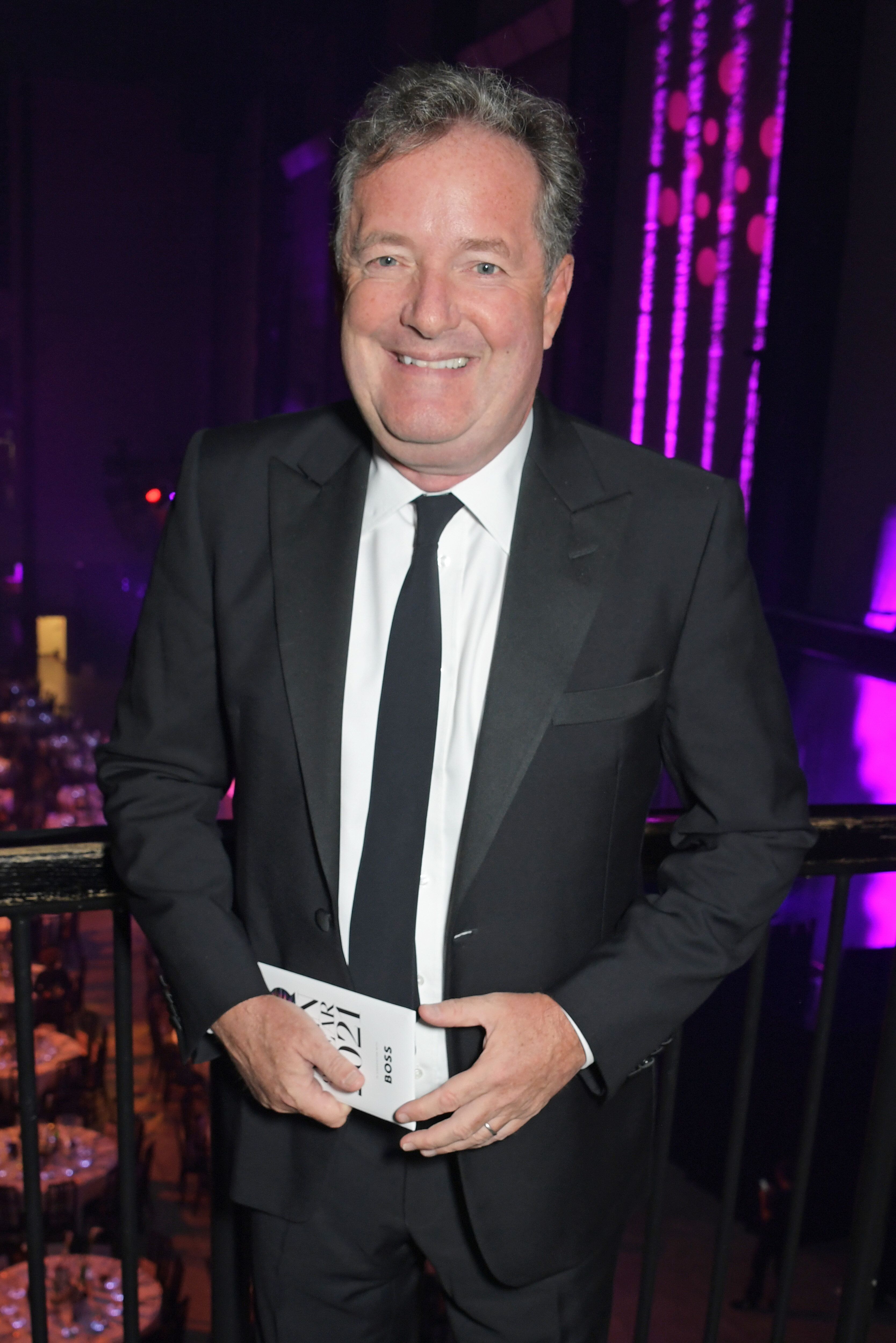 Piers at the GQ Men Of The Year awards on Wednesday