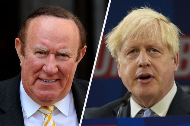 Andrew Neil hit out at Boris Johnson after his speech on