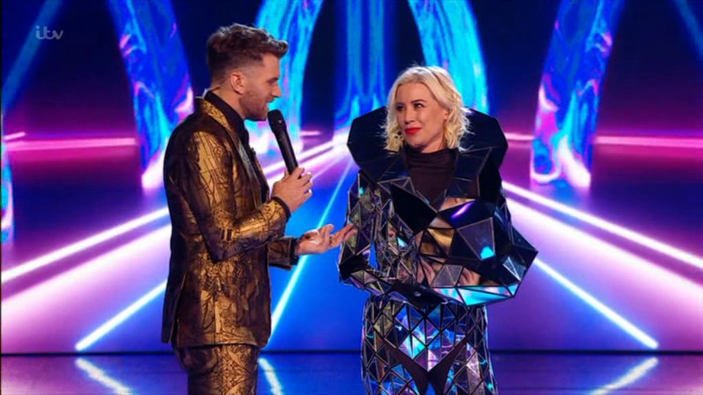 Denise Van Outen performed as Fox on The Masked Singer in 2020