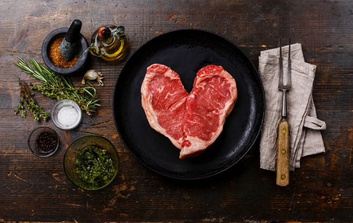 Uh, are you sure your date wants the steak for two?