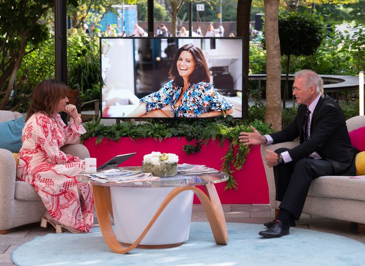 Lorraine discussed attending Dame Deborah's funeral on her show on Thursday