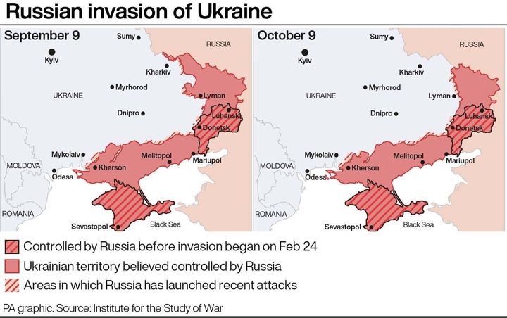 Russian invasion of Ukraine.