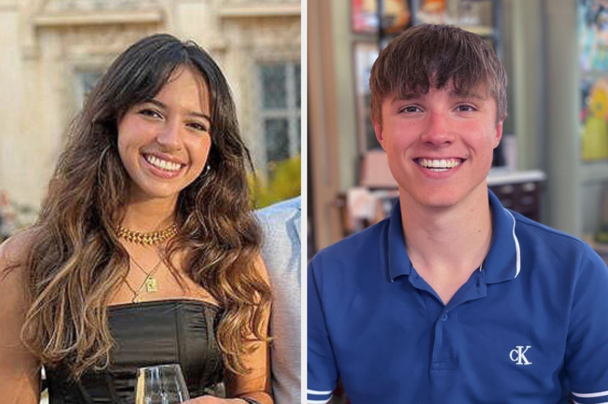 Two of the three victims of the attack on Tuesday: Grace O'Malley-Kumar, left, and Barnaby Webber, right