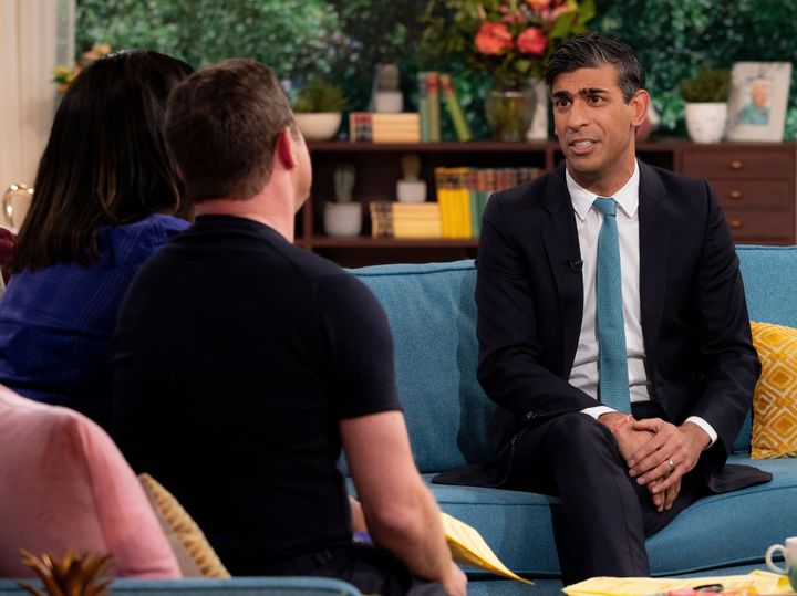 Rishi Sunak on This Morning