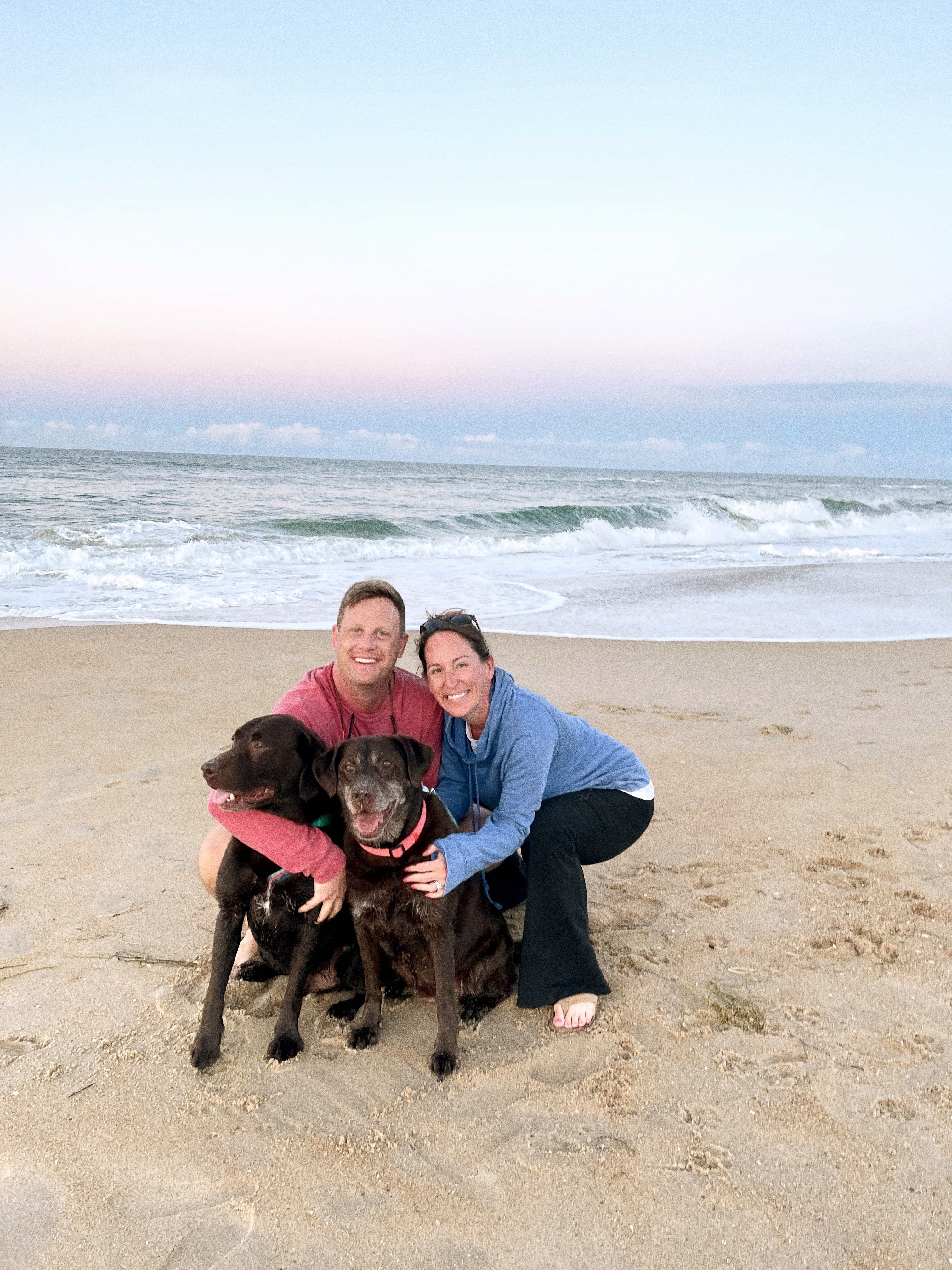 Because the author and her family lived in Hawaii for most of Bill’s life, the beach was his happy place.