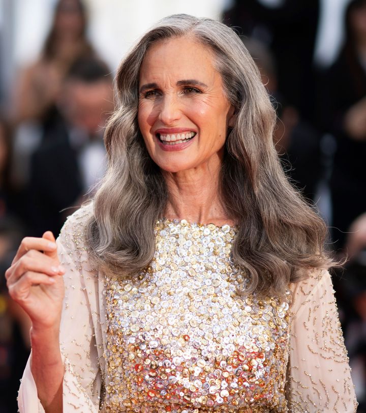 Andie MacDowell at age 66 on May 24, 2024.