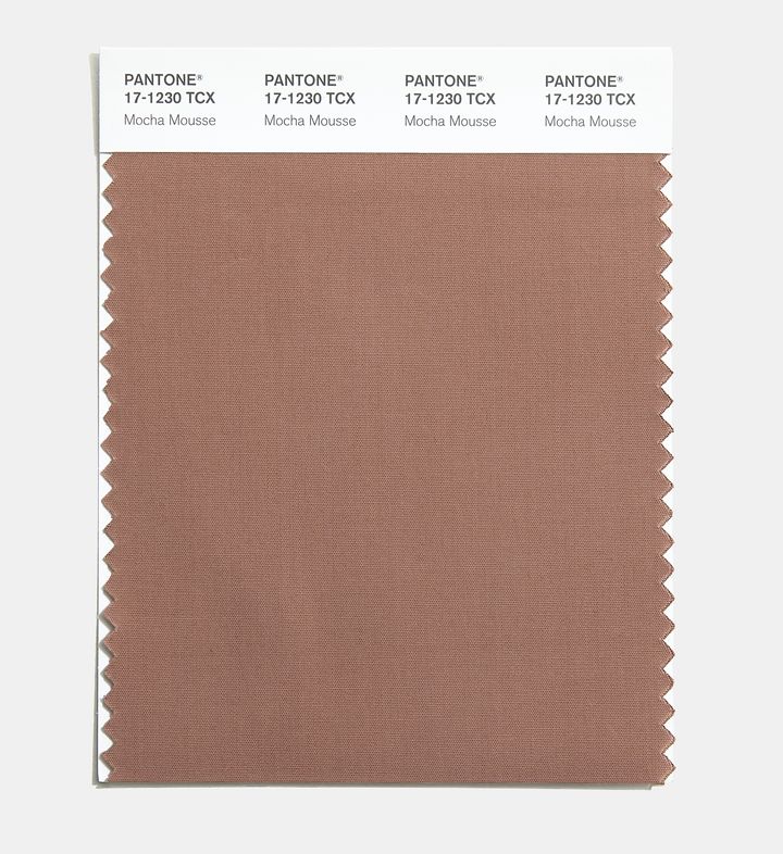 The Pantone Color Institute calls the shade “an evocative soft brown that transports our senses into the pleasure and deliciousness it inspires."