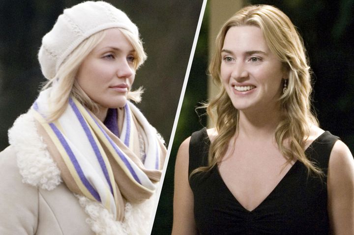 Cameron Diaz and Kate Winslet played Amanda and Iris