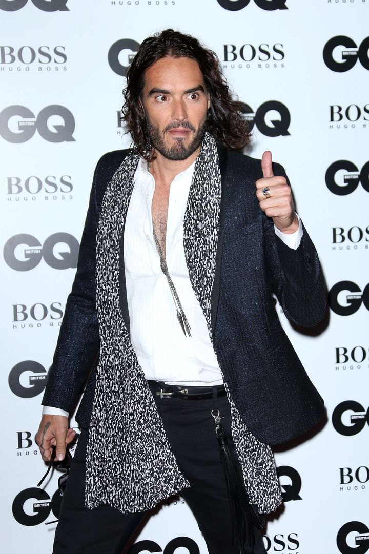 Russell Brand pictured in 2013